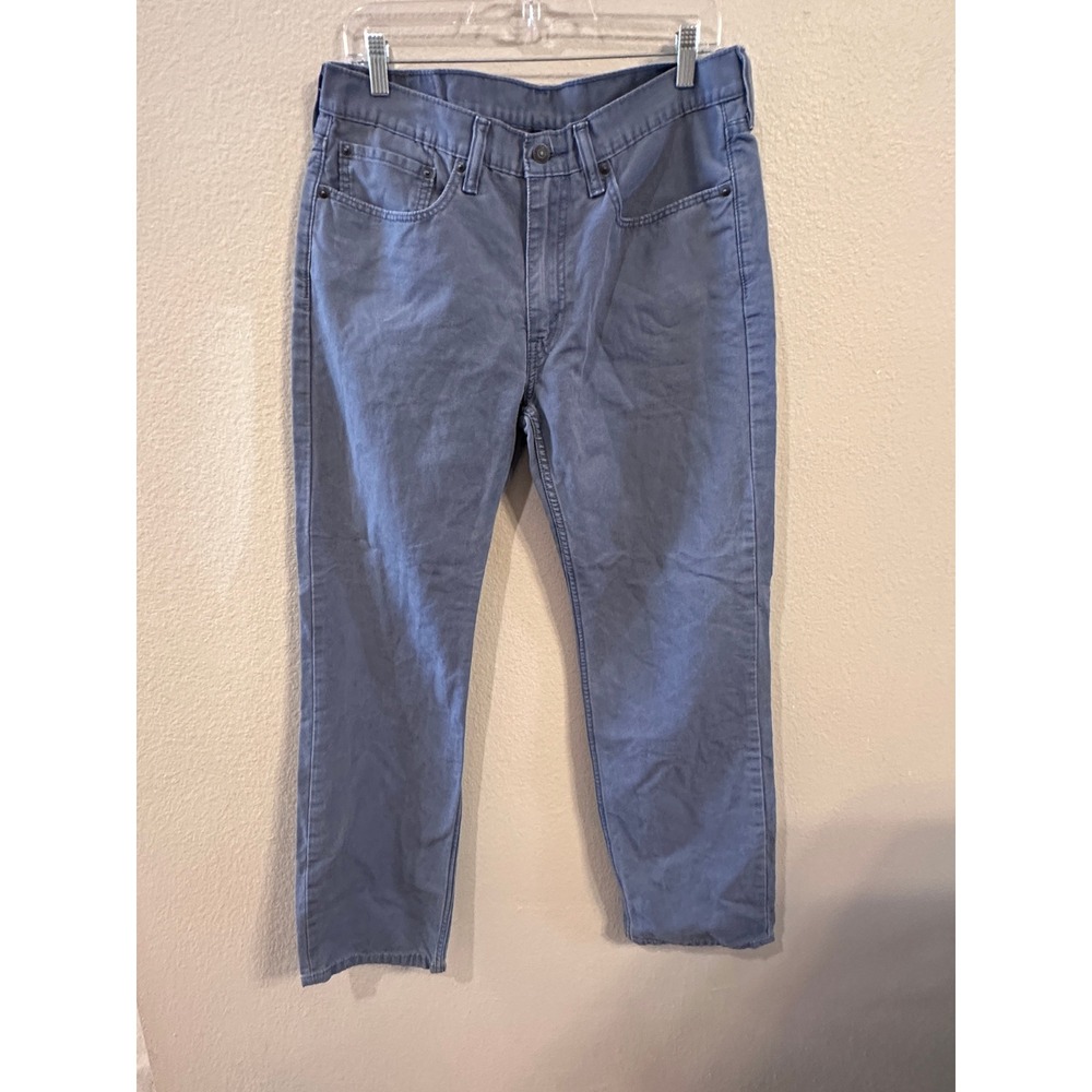 Levi's 514 Straight Fit Jeans Blue‎ Denim Pants Classic Casual W34 L32